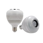 Lâmpada Bluetooth Led Rgb Com Som E Controle Remoto