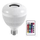 Lâmpada Bluetooth Music Rgb Com Controle