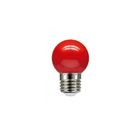 Lâmpada Bolinha Decorativa G45 E27 Led 1 5w Vermelho 220v