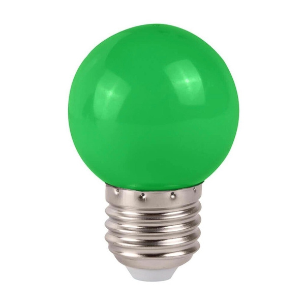 Lâmpada Bolinha Led Verde 1w 110v Embu Led