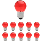 Lampada Bolinha Vermelha Brasfort 127v