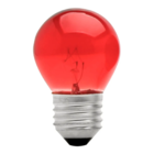 Lampada Bolinha Vermelha Brasfort 127v