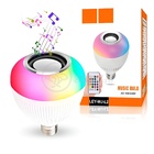 Lâmpada Bulb Led Musical Rgb Com Caixa De Som Integrada Contr