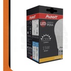 Lâmpada bulbo 15w Branco Quente AVANT