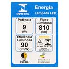 Lampada Bulbo 9w Branco Frio Avant Pack 6 Pecas