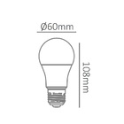 Lâmpada Bulbo A60 9w 4000k E27 Bivolt Opus