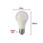 Lâmpada Bulbo Led Dimerizável A60 9,5w Bivolt Branco Frio 600