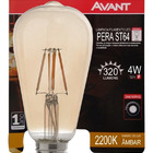 Lampada Bulbo Retro ST64 E27 Dimerizavel 4w 127v Avant