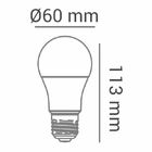 Lâmpada Bulbo Super Led 9w E27 810 Lm Bivolt - Branco Quente