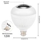 Lâmpada Caixa De Som Bluetooth Luz Led Rgb Controle Remoto