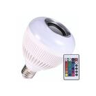 Lampada Caixinha De Som Bluetooth Rgb Music Bulb Controle