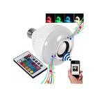 Lampada Caixinha De Som Bluetooth Rgb Music Bulb Controle