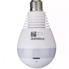 Lâmpada Câmera Espiã 360° Panorâmica Wifi Ip Led Bivolt Micro