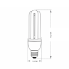 Lâmpada Compacta Eletrônica Elgin 3u 15w E27 6400k 220v