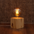 Lampada de Filamento LED G80 Espiral Luz Amarela 4W Gmh Bivolt