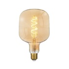 Lampada de Filamento LED U120 Espiral Luz Amarela 4W Gmh Bivolt