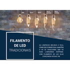 Lâmpada De Filamento Led Vela 2w E14 - Gmh 127v