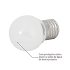 Lâmpada de LED E27 Bolinha 6W 500lm Luz Neutra Bivolt Luminatti