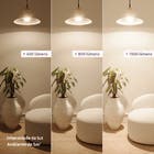 Lâmpada de LED E27 Bulbo 9W 803lm Luz Amarela Bivolt Lexman