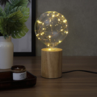 Lâmpada de LED Filamento E27 Bulbo 1,5W 50lm Luz Amarela Bivolt Lexman