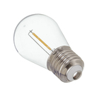 Lâmpada de LED Filamento E27 Bulbo 1W 50lm Luz Amarela 127V Lexman