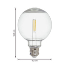 Lâmpada de LED Filamento E27 Bulbo 2W 110lm Luz Amarela 220V Lexman