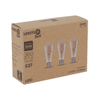 Lâmpada de LED Filamento E27 Bulbo 4W 360lm Luz Amarela Bivolt Lexman
