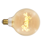 Lâmpada de LED Filamento E27 Espiral 4W 400lm Luz Amarela Bivolt Gmh