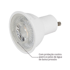 Lâmpada de LED GU10 Dicroica 6,5W 526lm Luz Amarela Bivolt Luminatti