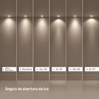 Lâmpada de LED GU10 Dicroica 6,5W 526lm Luz Neutra Bivolt Luminatti