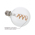 Lâmpada de LED Inteligente E27 Globo 6W 500lm Luz RGB 127V Ledvance