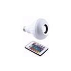 Lampada De Led Music Bluetooth Rgb Com Branco 12w