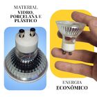Lâmpada Dicróica 18 Led Para Spot Mr16 Gu10 1w Branco Quente