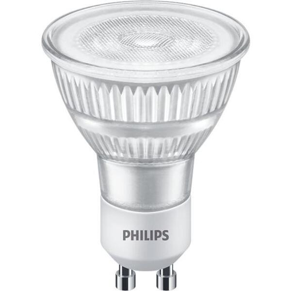 L mpada Dicroica Led Classic 4 8w Gu10 Quente 40d Phillps Leroy Merlin