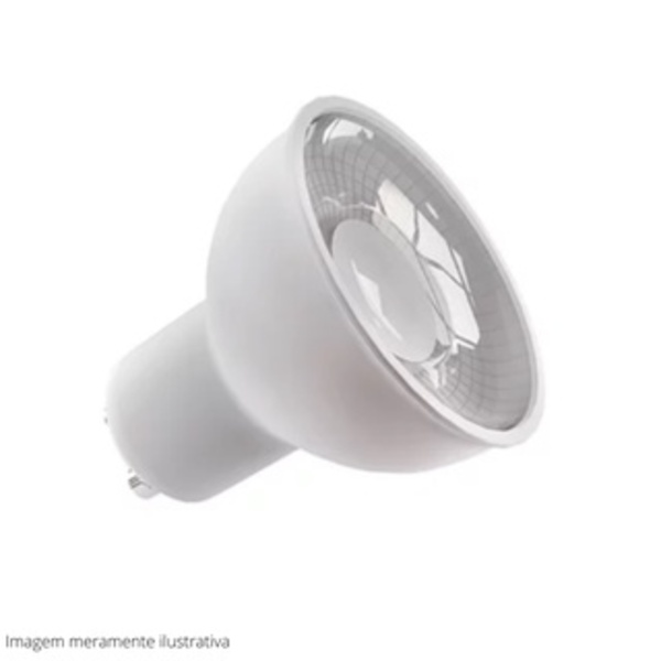 Lâmpada Dicroica Par16  4,5w 43º 6.500k Branco Frio Bivolt -