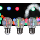 Lampada Filamento Bolinha 2w Bivolt Luz Vermelha Avant