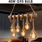 Lâmpada Filamento Carbono G95 Vintage Retro 40w 220