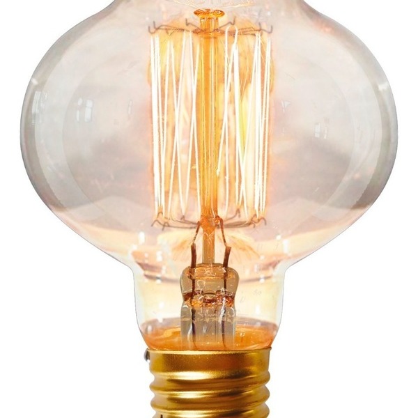 Lâmpada Filamento Carbono Retro Vintage Br85 110v