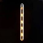 Lâmpada Filamento De Led Tubo Vidro Tamanho Padrão Golden