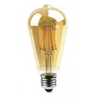 Lâmpada Filamento Led 4w St64 Vintage Branco Quente Bivolt