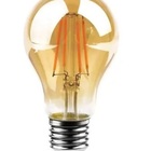 Lâmpada Filamento Led A60 E27 4w Bivolt Branco Quente