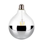 Lâmpada Filamento Led Defletora G125 E27 Blumenau Transparent