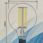 Lâmpada Filamento Led G80 E27 4w 2200k Bivolt