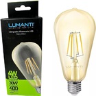 Lâmpada Filamento Led Pêra St64 4w 2400k Autovolt