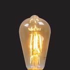 Lâmpada Filamento Led Pera St64 Tomas Edson 4w 2200k 220v St1