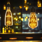 Lâmpada Filamento Led St64 E27 3w 2200k Bivolt