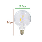 Lâmpada Filamento Led Thomas Edison 4w G95 St1310