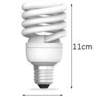 Lâmpada Fluorescente 23w 220v Espiral 6400k - Sylvania