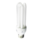 Lâmpada Fluorescente E27 3U 25W 1486lm Luz Branca 220V Kian