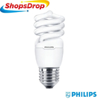 Lâmpada Fluorescente Eco Twister 23w Quente E27 220v Philips